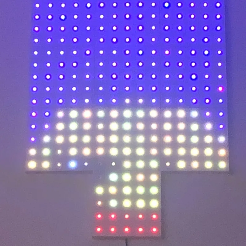 Twinkly-Strings-RGB-W 250 LEDs Kasten 5x5 autorstwa Peter