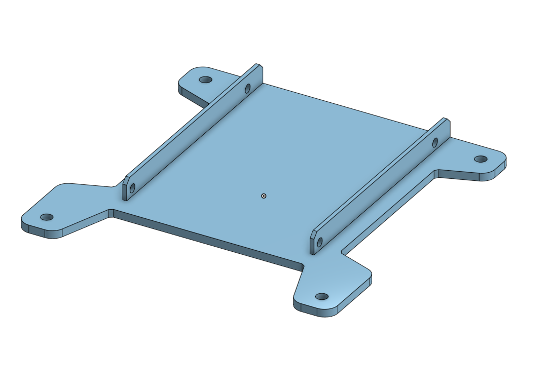 SSD Fan Mount- Thin Sides