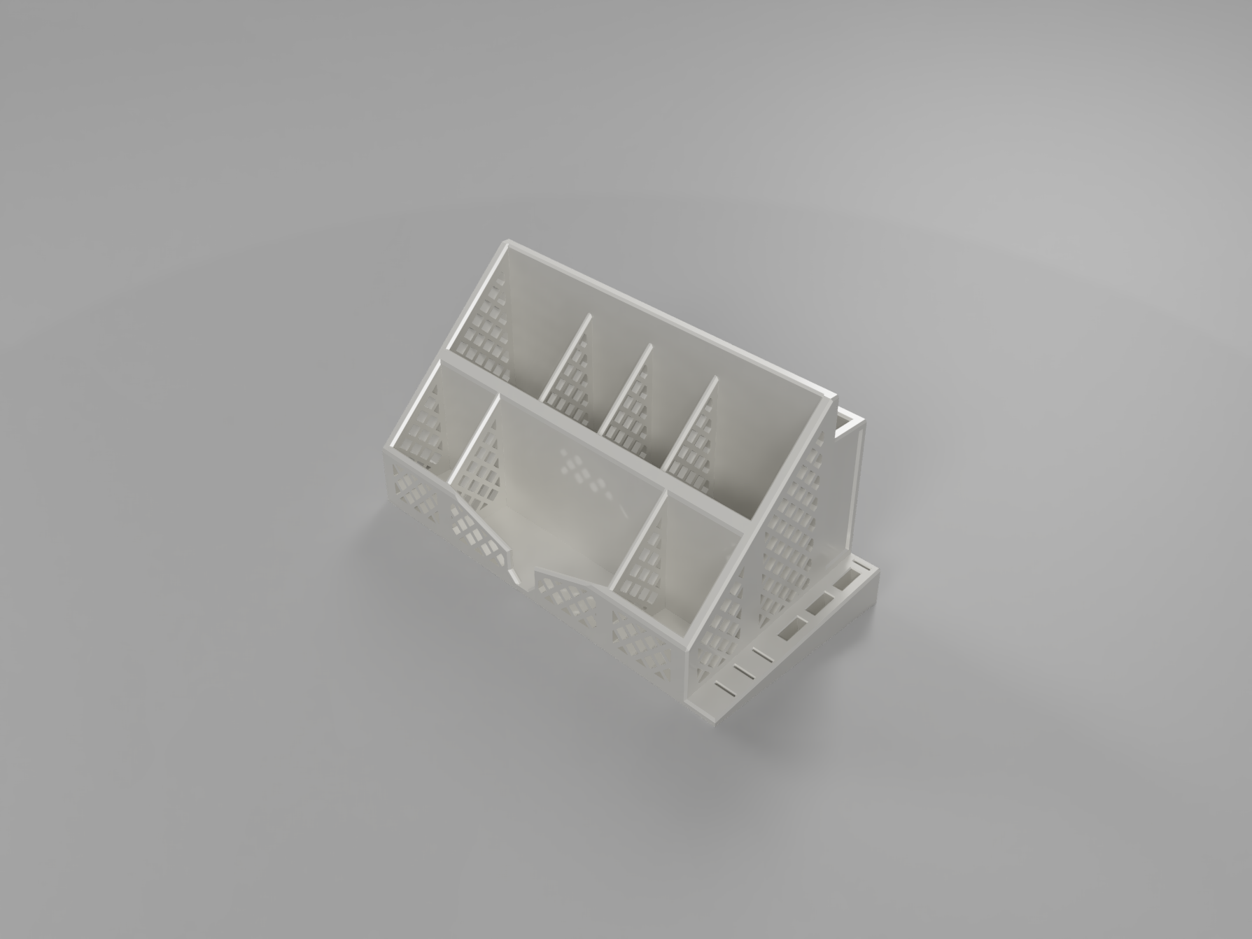 Miniatura 5 do modelo 3D All-In-One Desk organizer