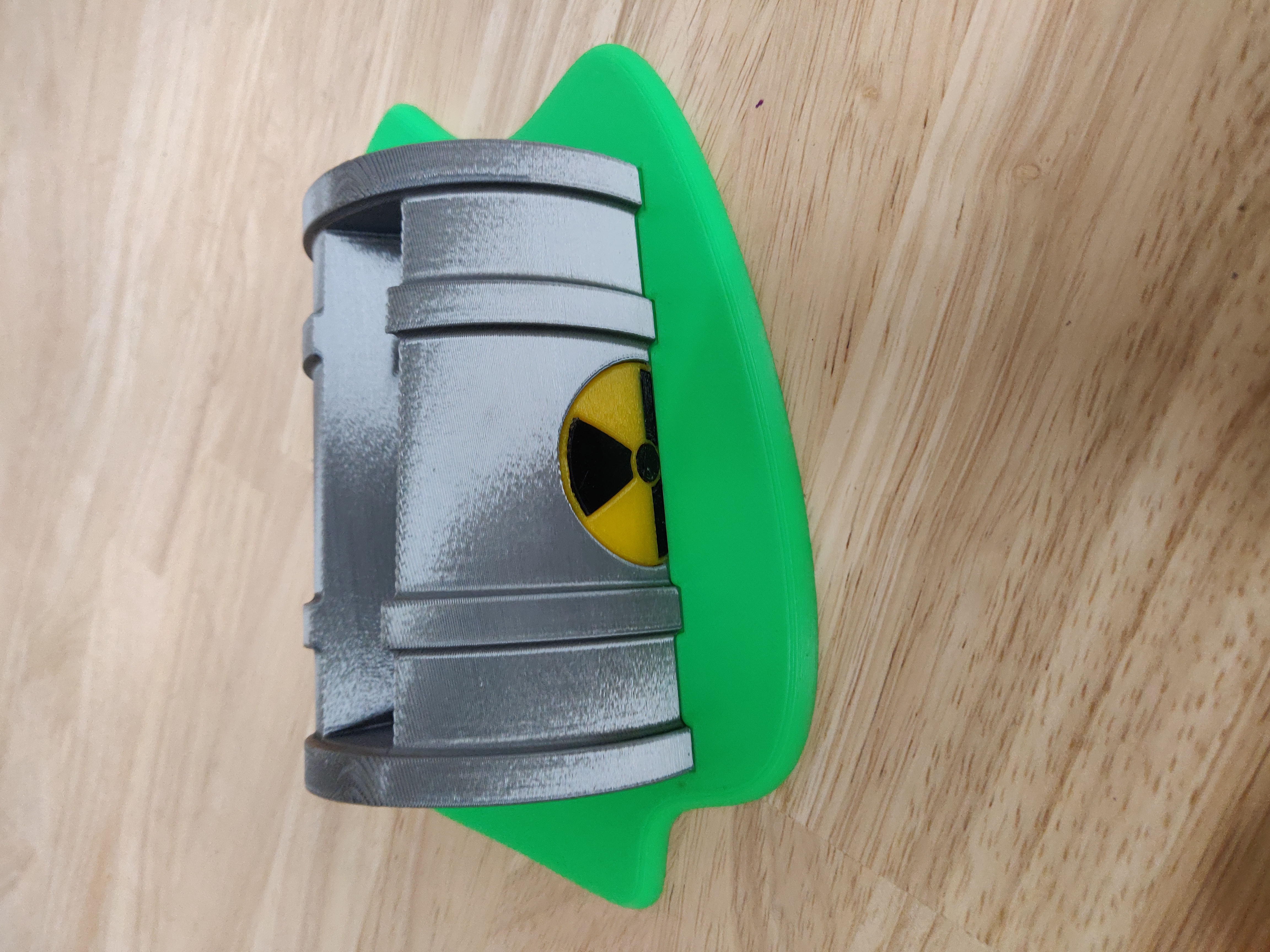 Radioactive Spill Card Holder