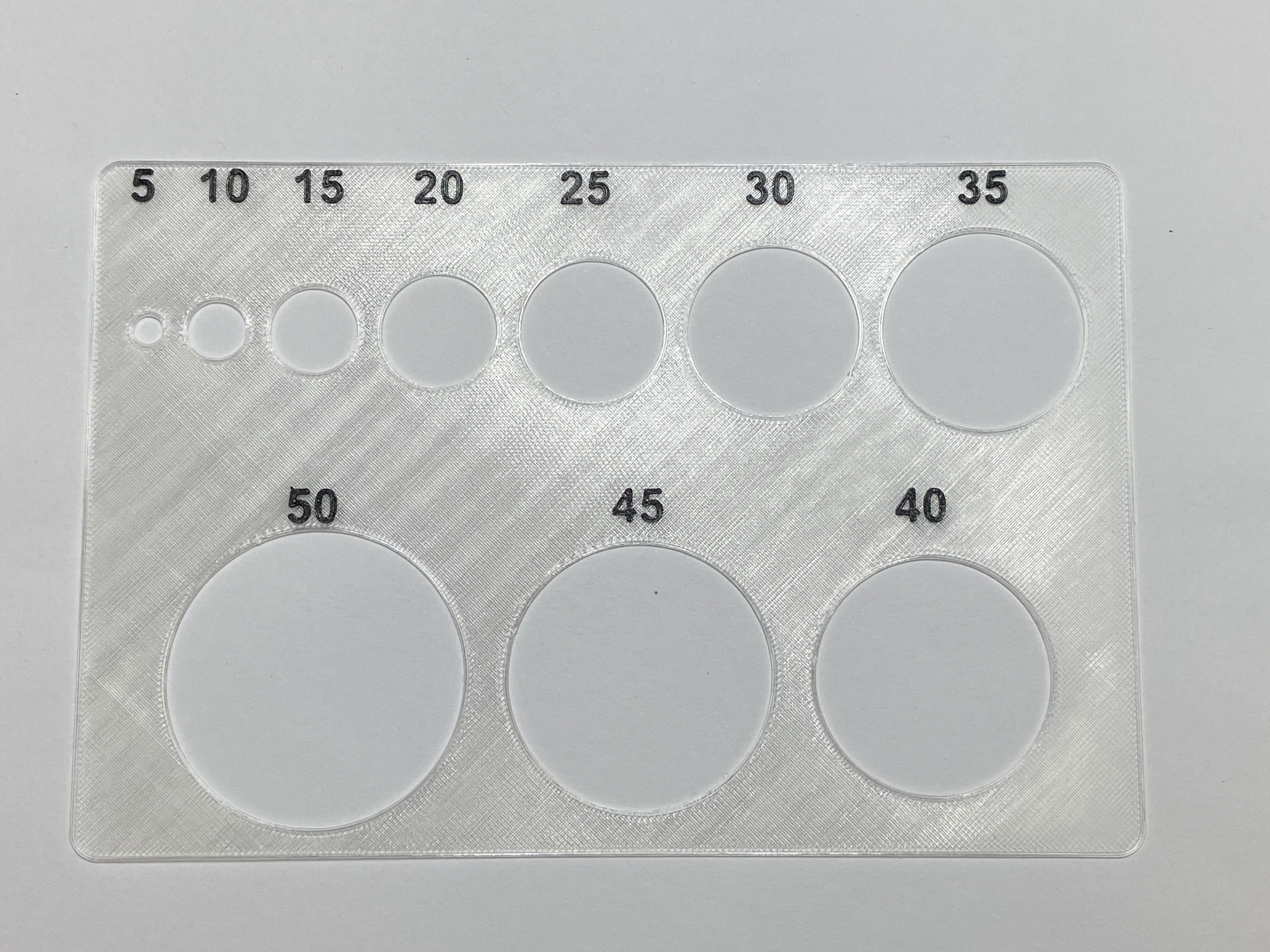 Miniatura 4 do modelo 3D Simple Circle Stencil