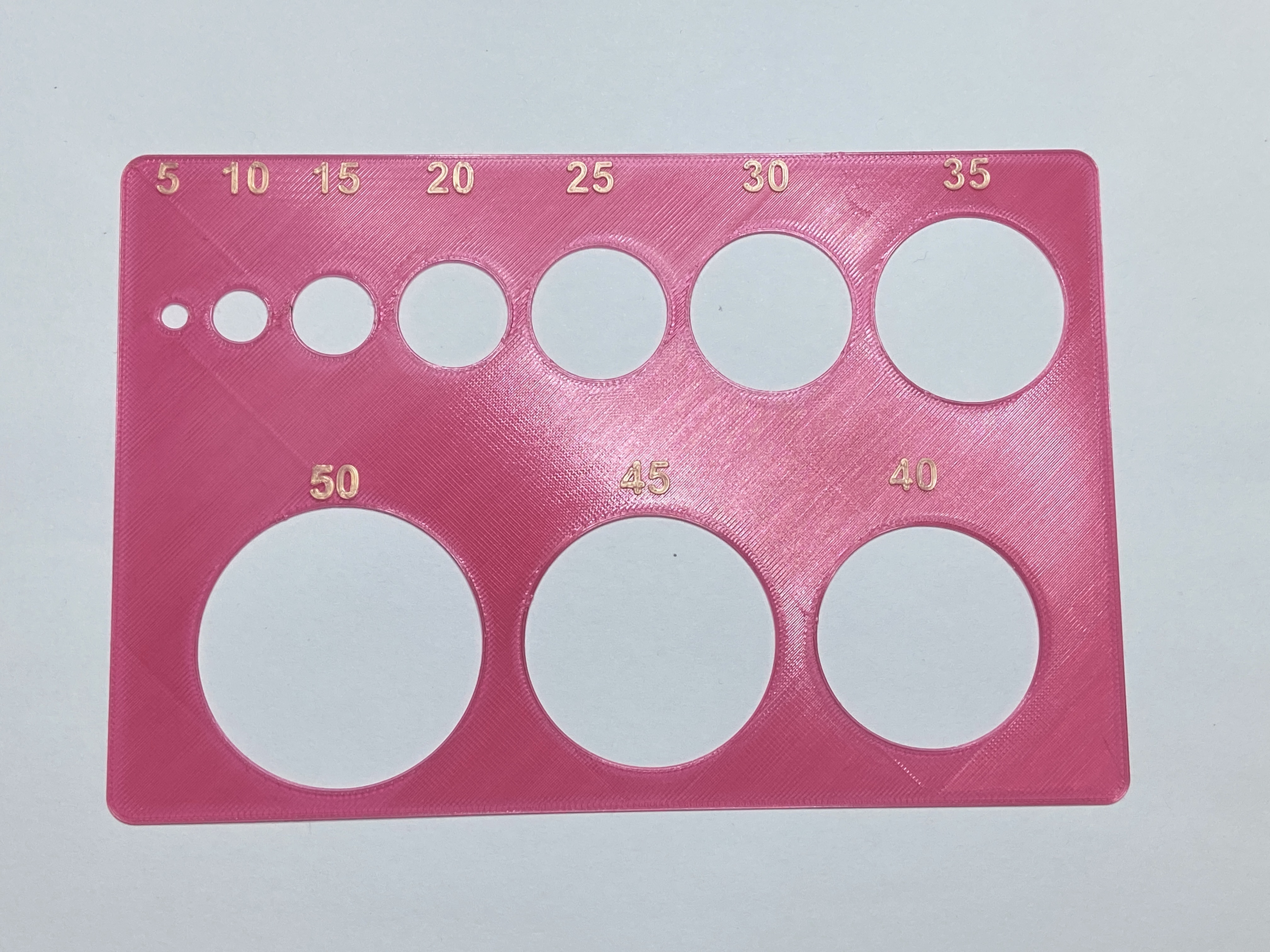 Miniatura 3 do modelo 3D Simple Circle Stencil