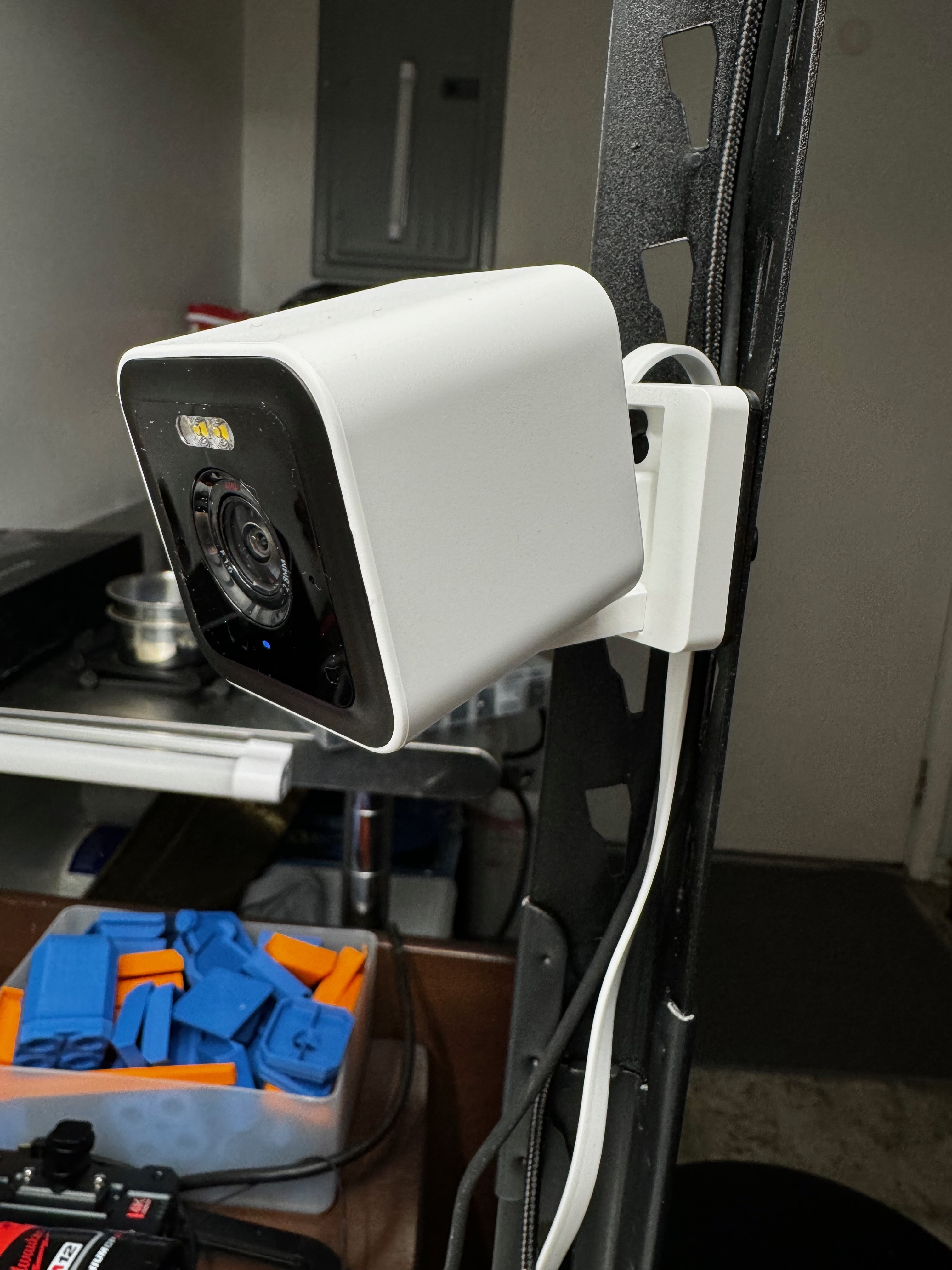Wyze Cam v3 Husky Shelf Corner Mount (Version 2) by thelanlegend