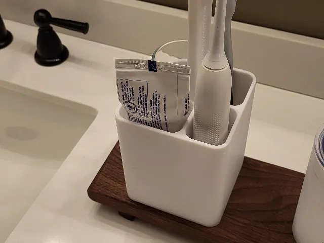 Toothbrush Toothpaste Stand