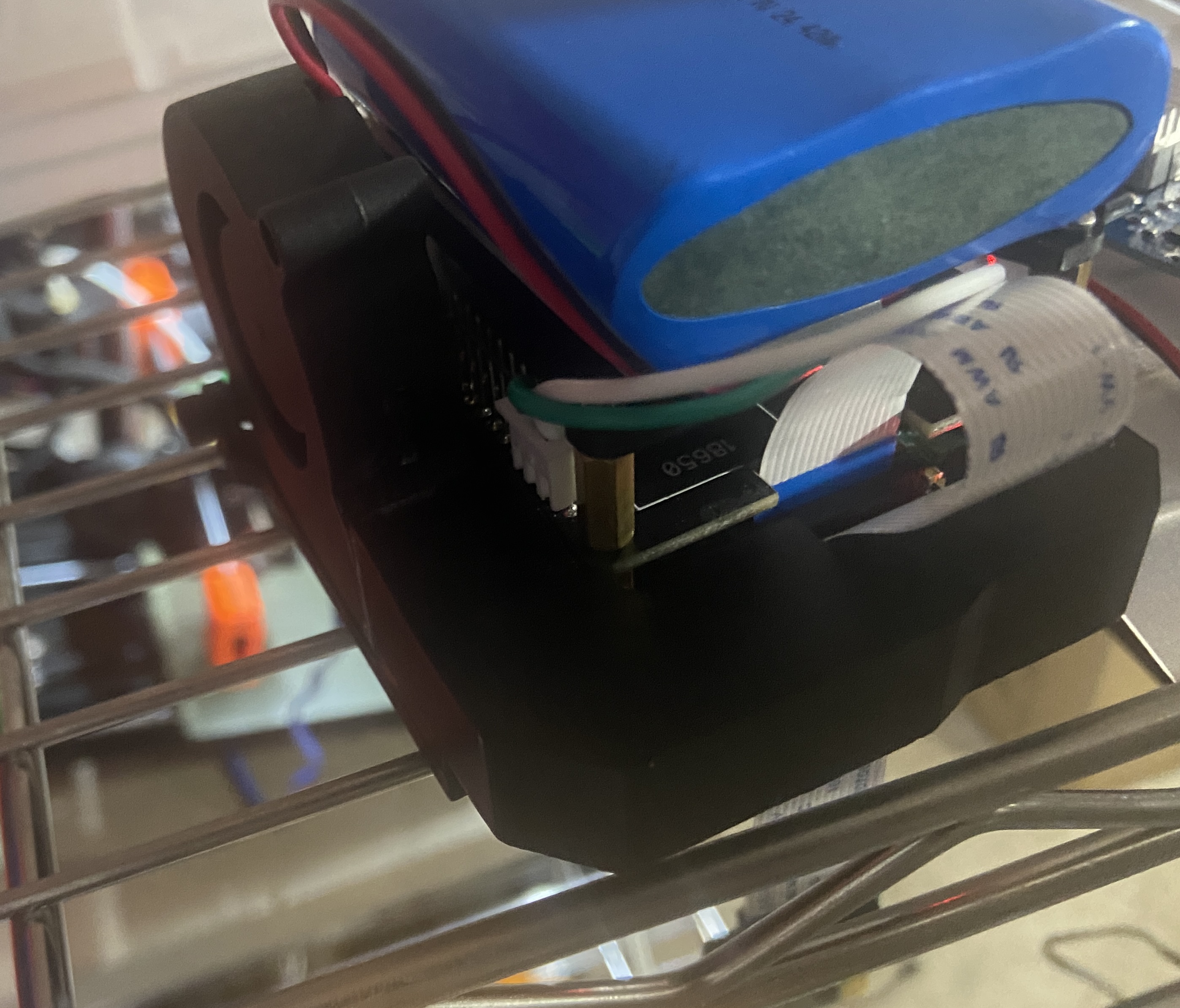Blower Fan Mount for Raspberry pi 3B PROTOTYPE by RockyDog271