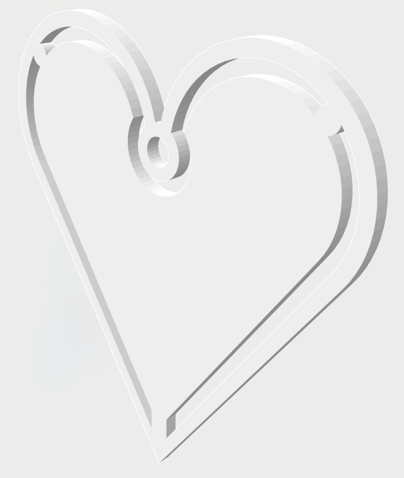 Earrings heart