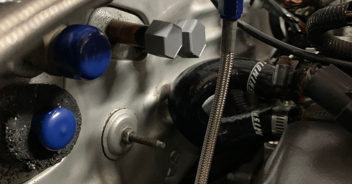 '8793 FoxBody Heater Core Caps by Forker45 Download free STL model