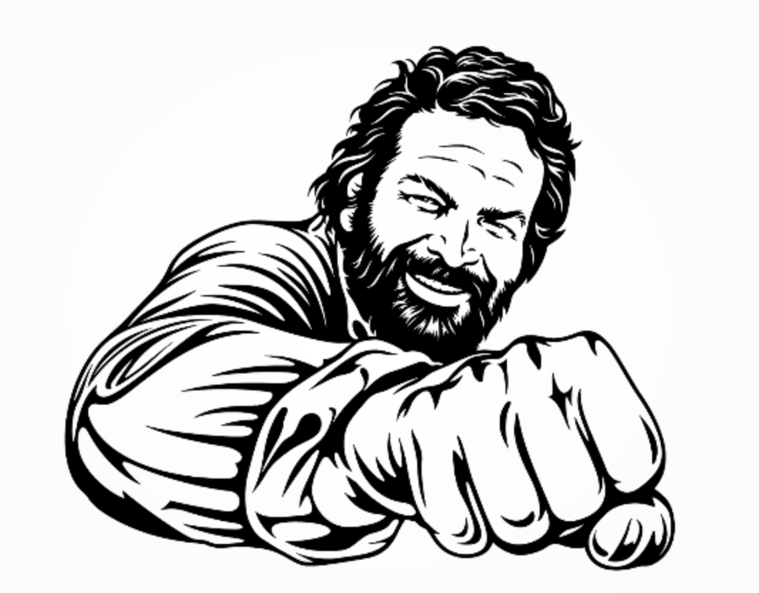 Bud Spencer wall art by TheWallArtGuy | Download free STL model