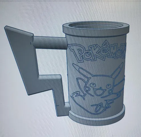 Pokémon soda holder mug