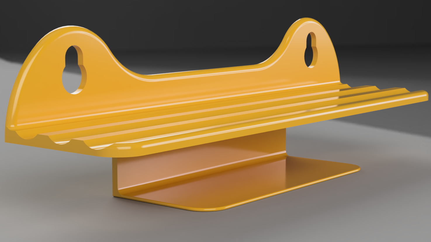 Suction Dry Erase Shelf by samwiseg0 Download free STL