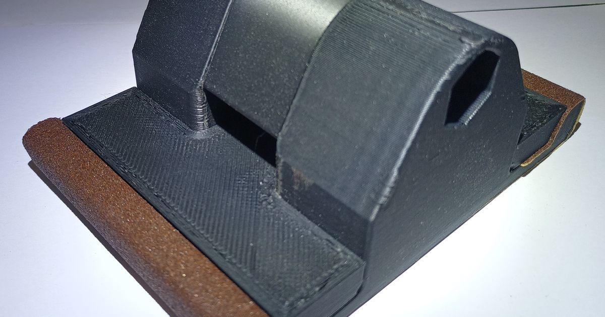 Sandpaper holder (with quick lock/unlock) by icepower Download free