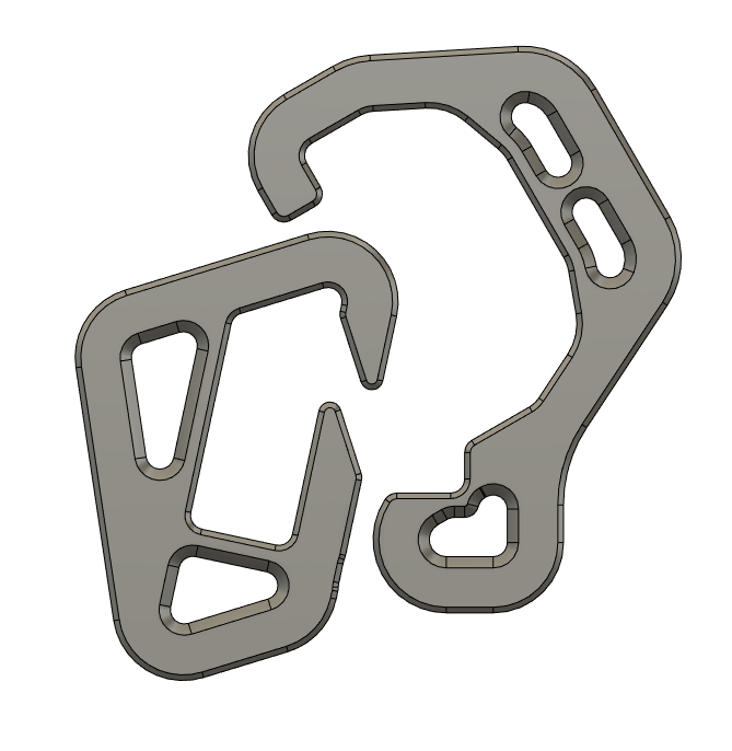 Miniatura 13 do modelo 3D Universal backpack/jacket hook