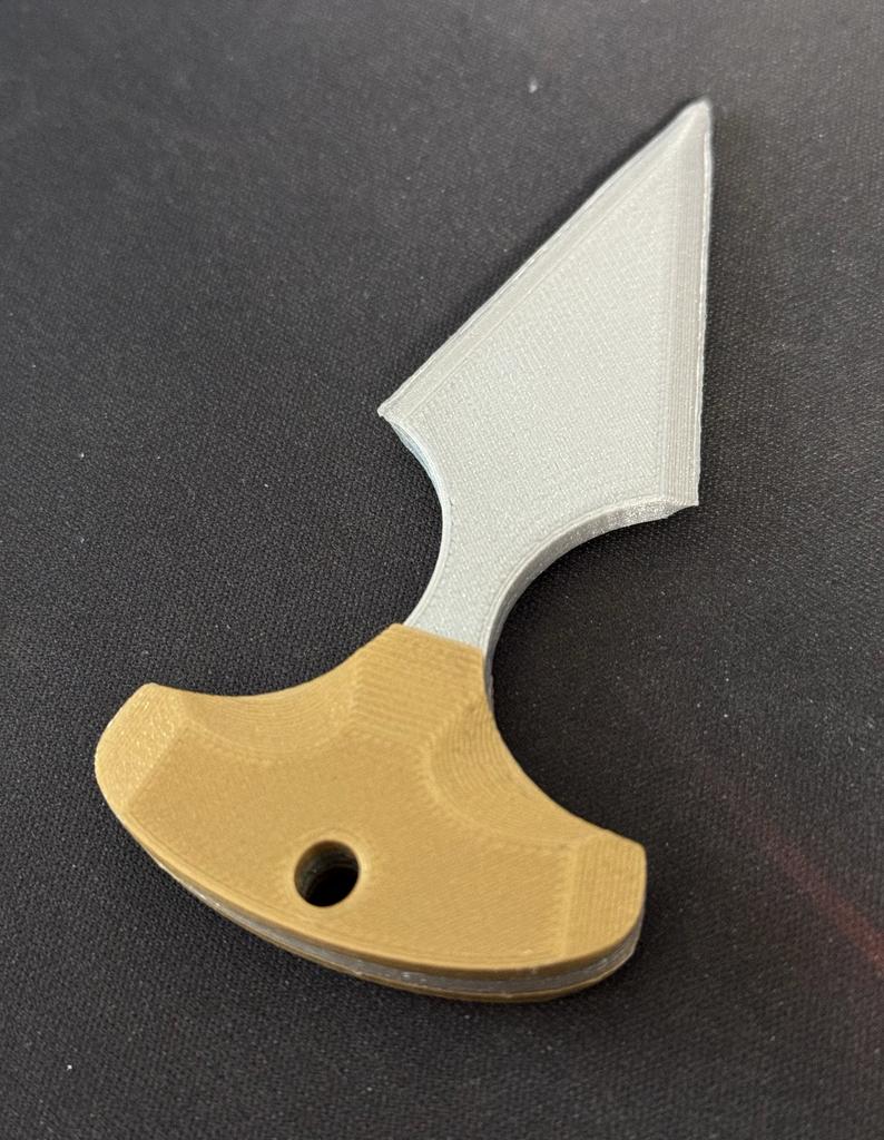 Push dagger knife