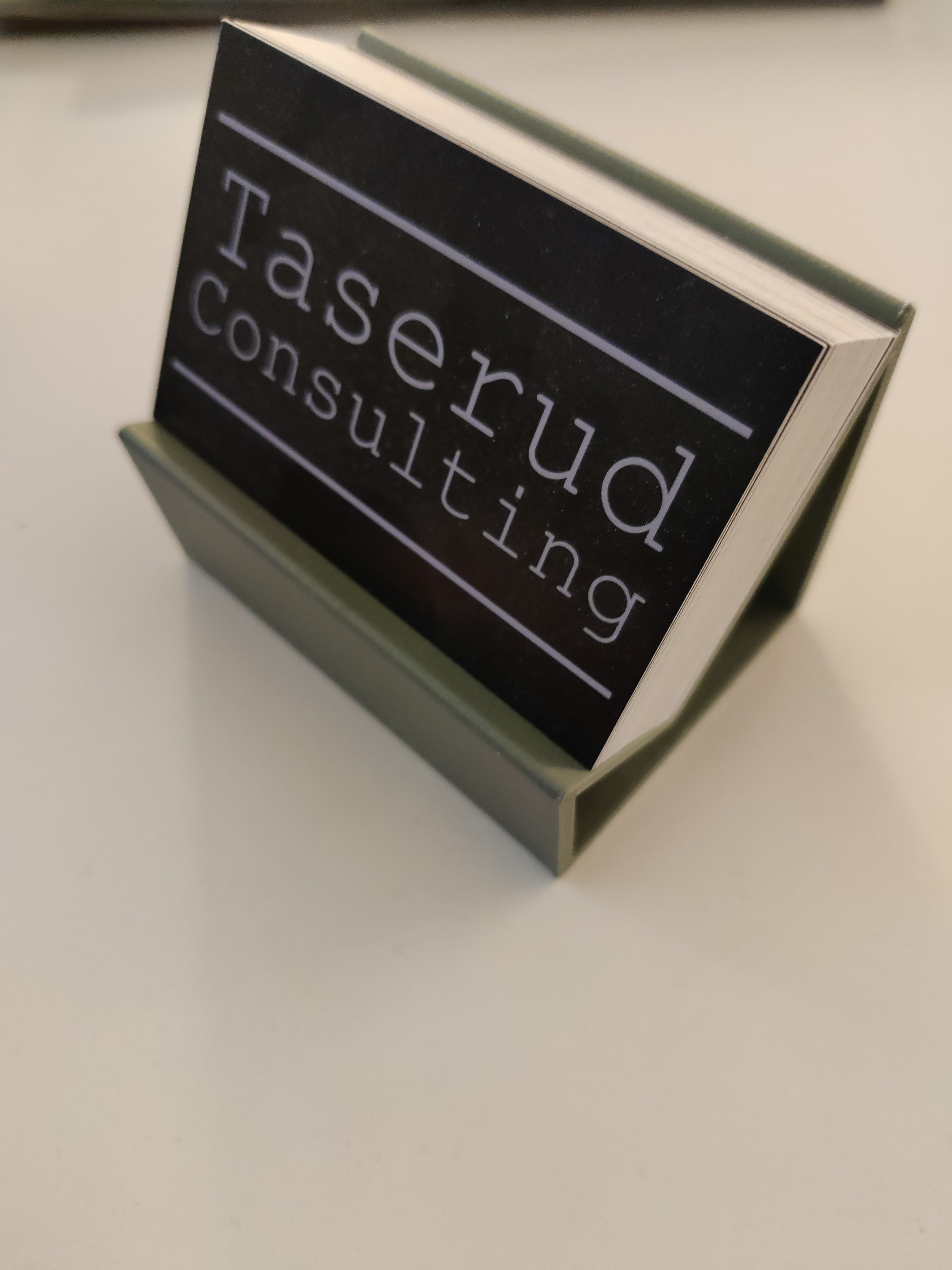 Business card holder