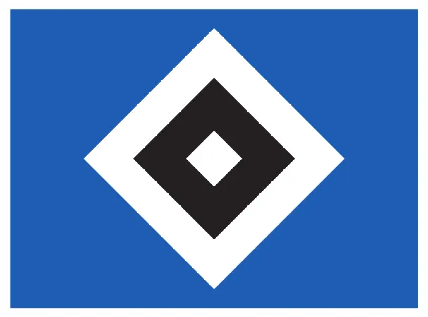 Hamburger SV HSV Adesivo 3D Calcio Diamante Metallico - Foto 13