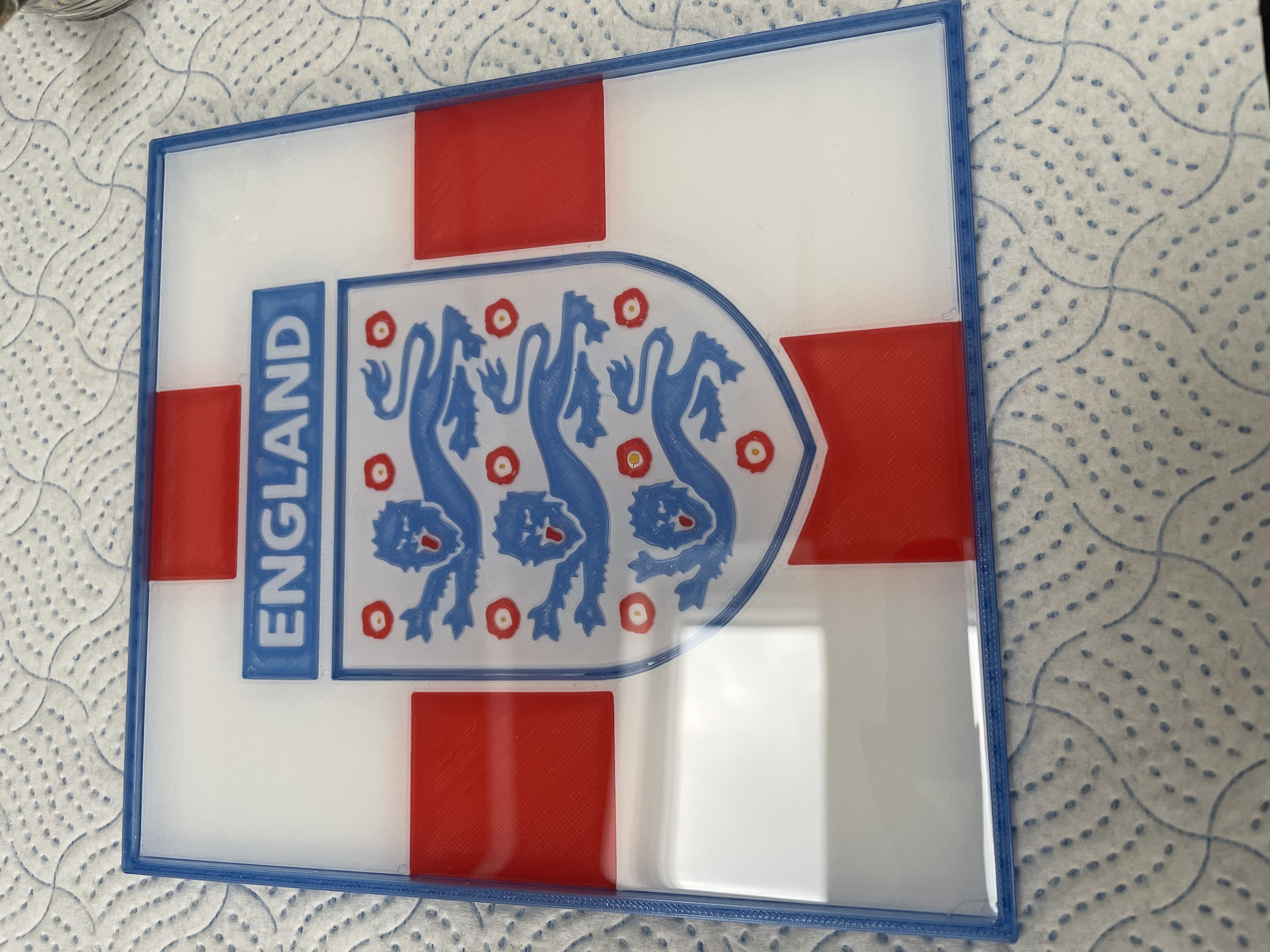 Football: Euro 2020 - England Badge and Flag (It's coming home) - MMU2S