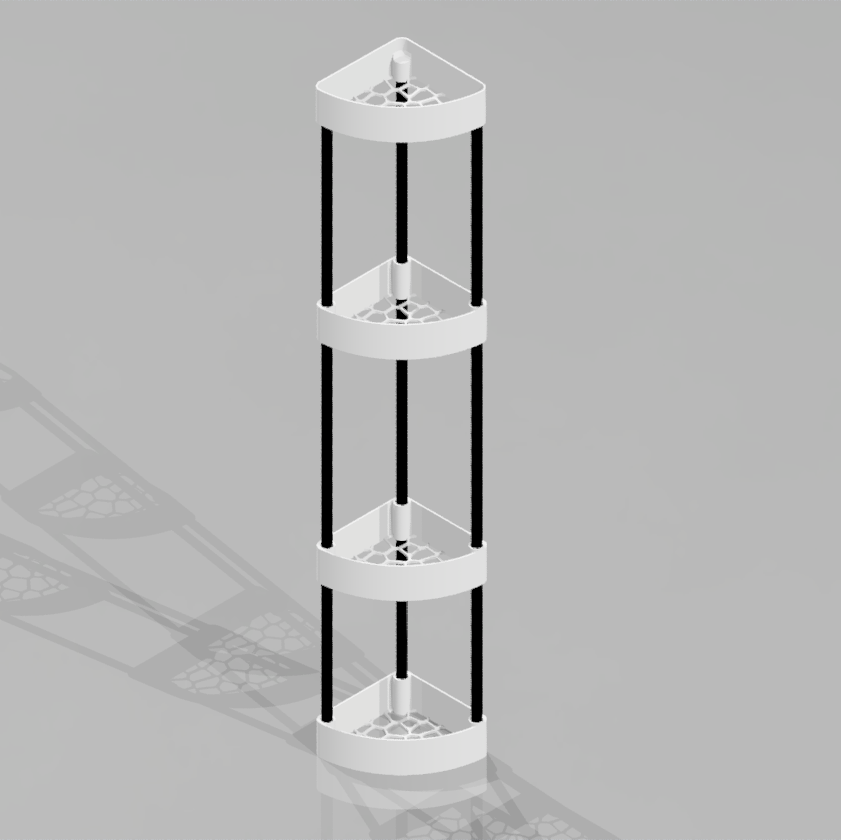 Bathroom Storage Tower