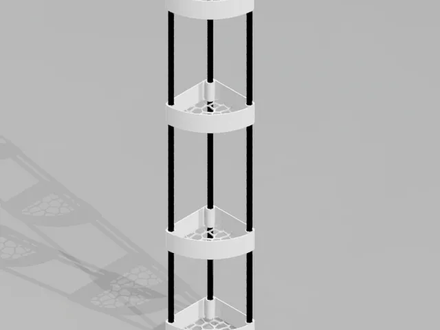 Bathroom Storage Tower