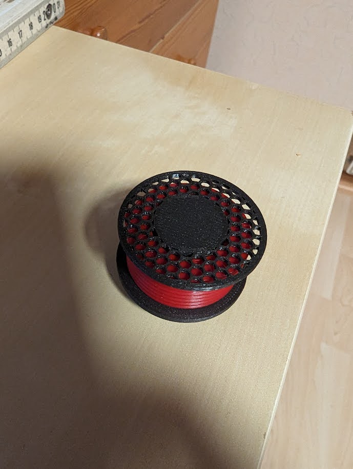 kallax prusament filament spool knob by Felix Mohr | Download free STL ...