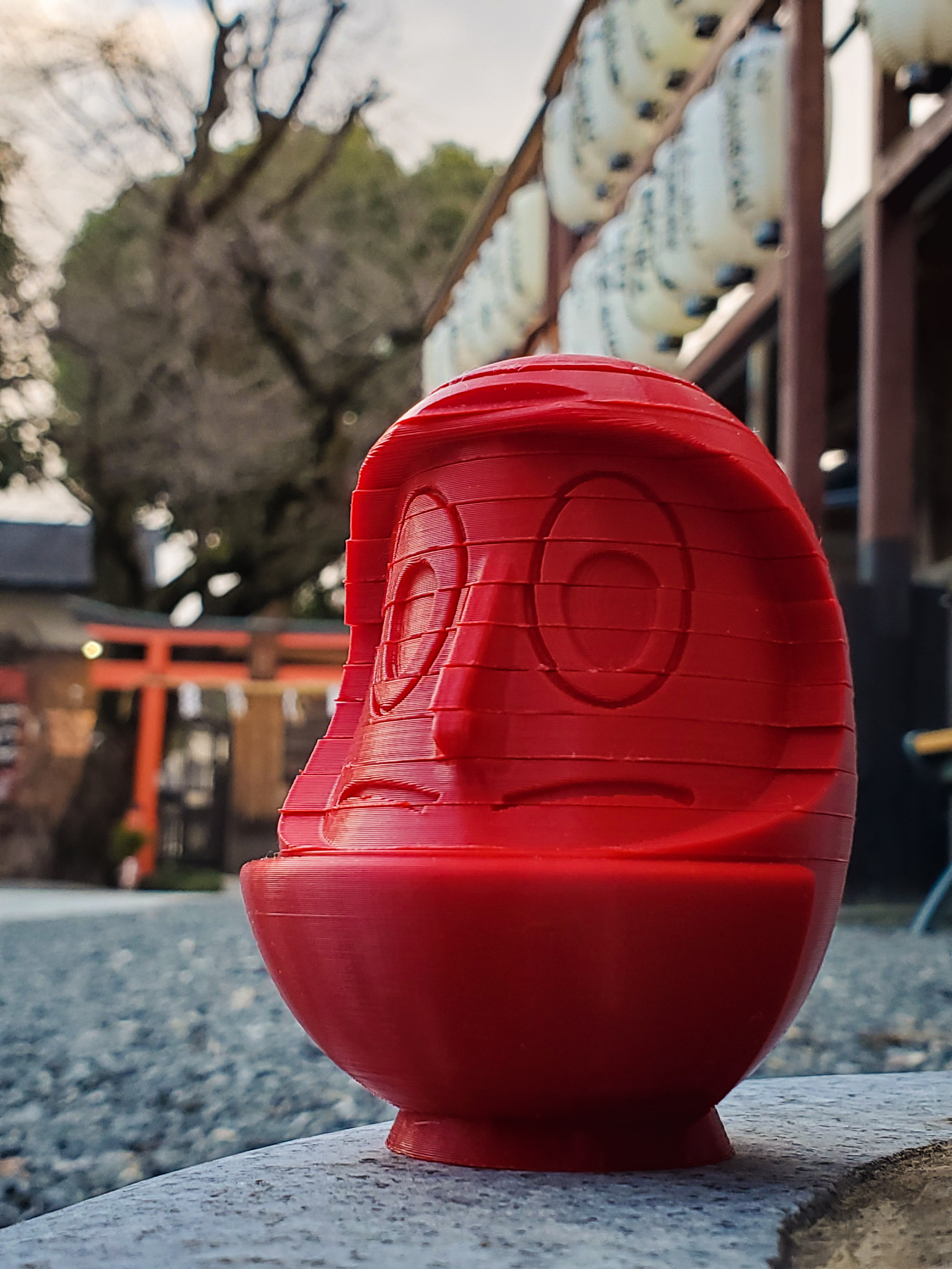 Japanese Daruma Calendar