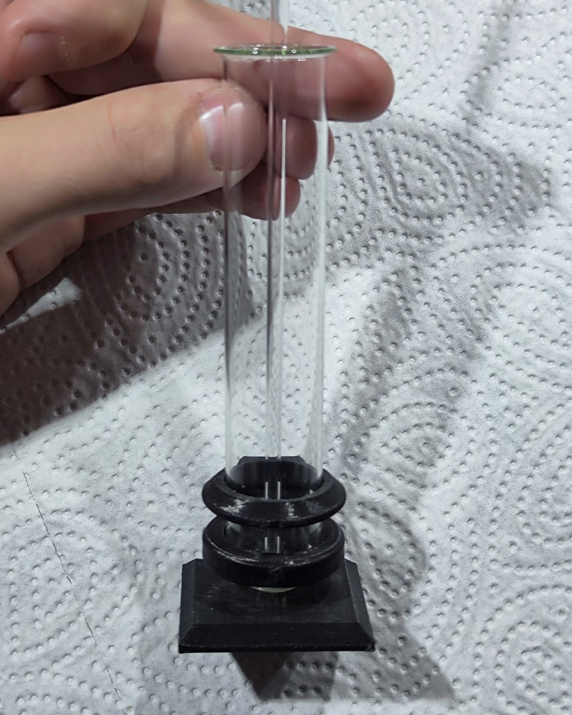 single test tube holder - einzeln reagenzglas halter 20,5mm