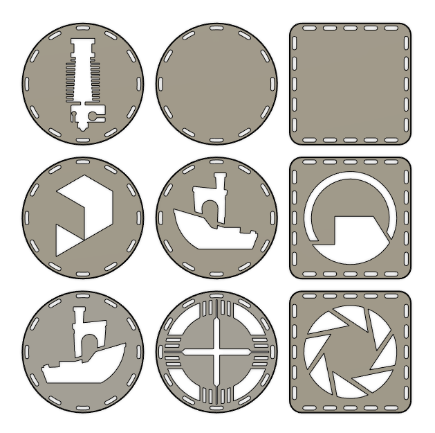 Set of 3D printable patches by JacekRyjanPlz Download free STL model Set of 3D printable patches by JacekRyjanPlz Download free STL model