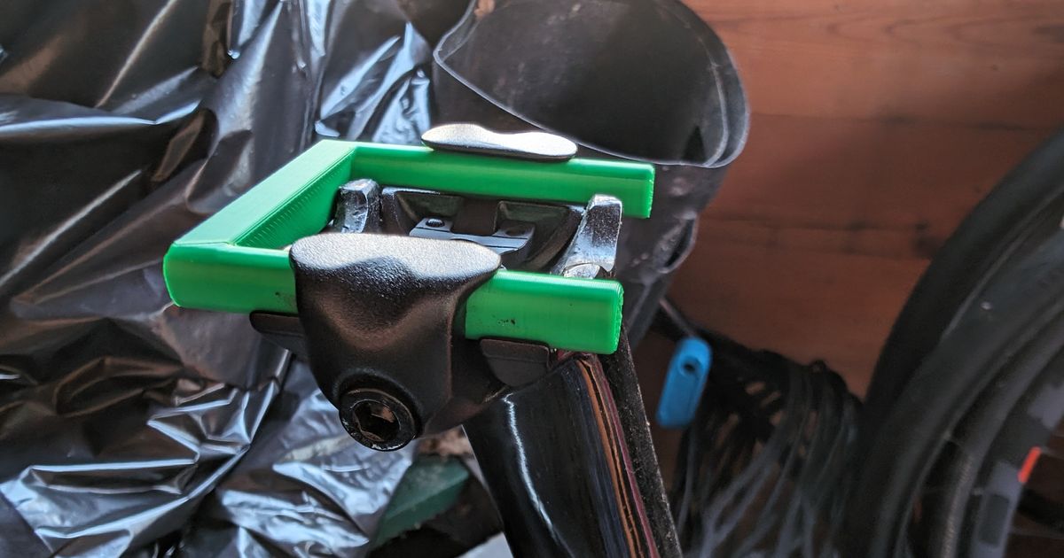 Dummy Bicycle Saddle Rails by JudahRand Download free STL model