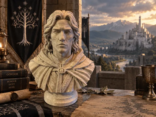 Faramir, Captain of Gondor — Bust Inspired by J. R. R. Tolkien’s Writings
