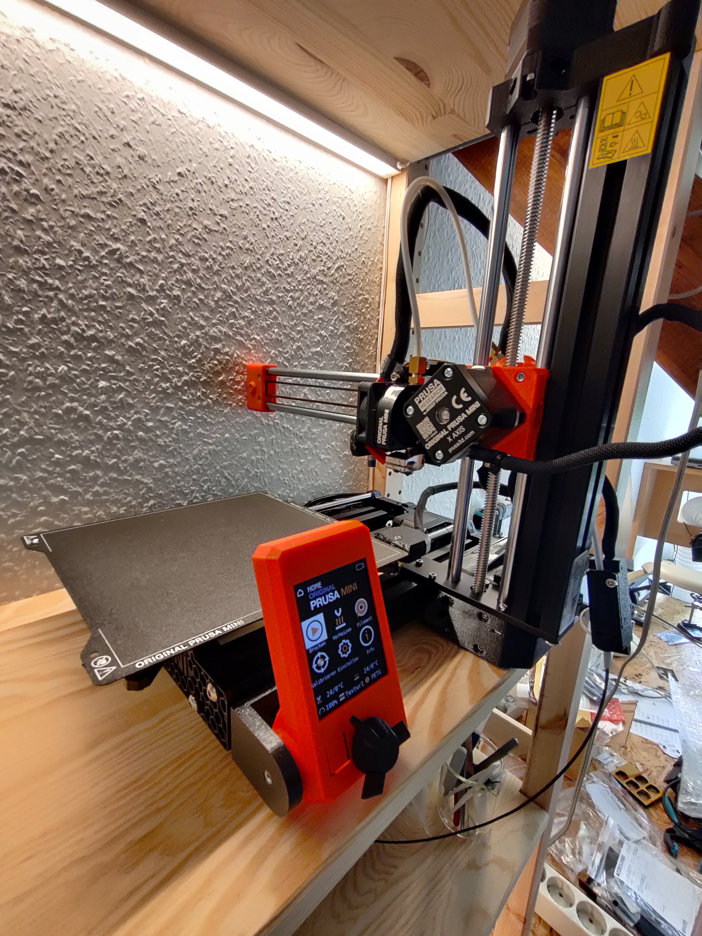 Displayholder for Prusa Mini — miniatura 3