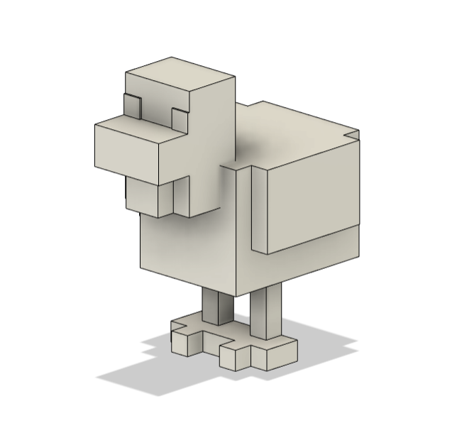 Minecraft's chicken