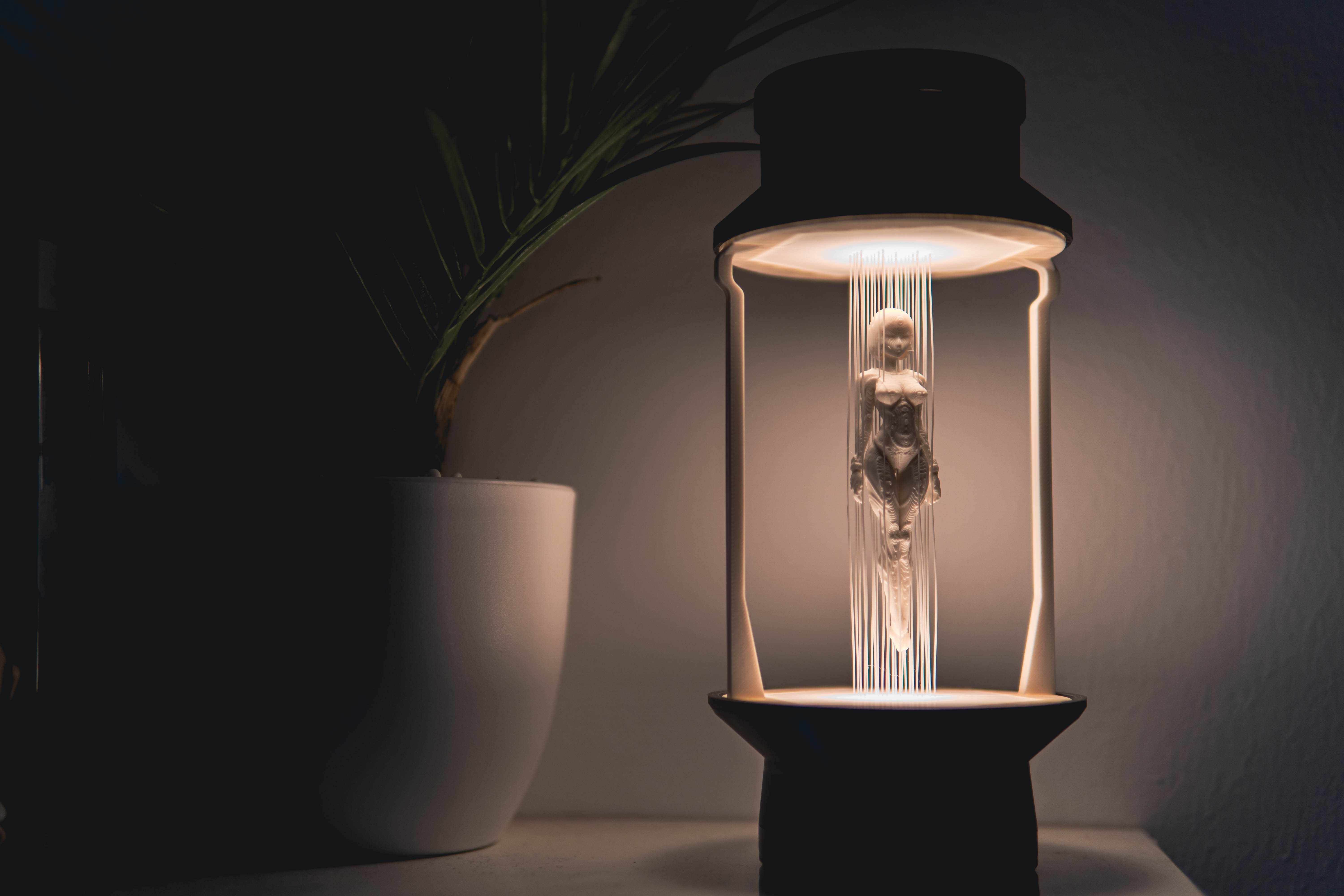 Miniatura 3 do modelo 3D Nami - Mech Operator String Lamp