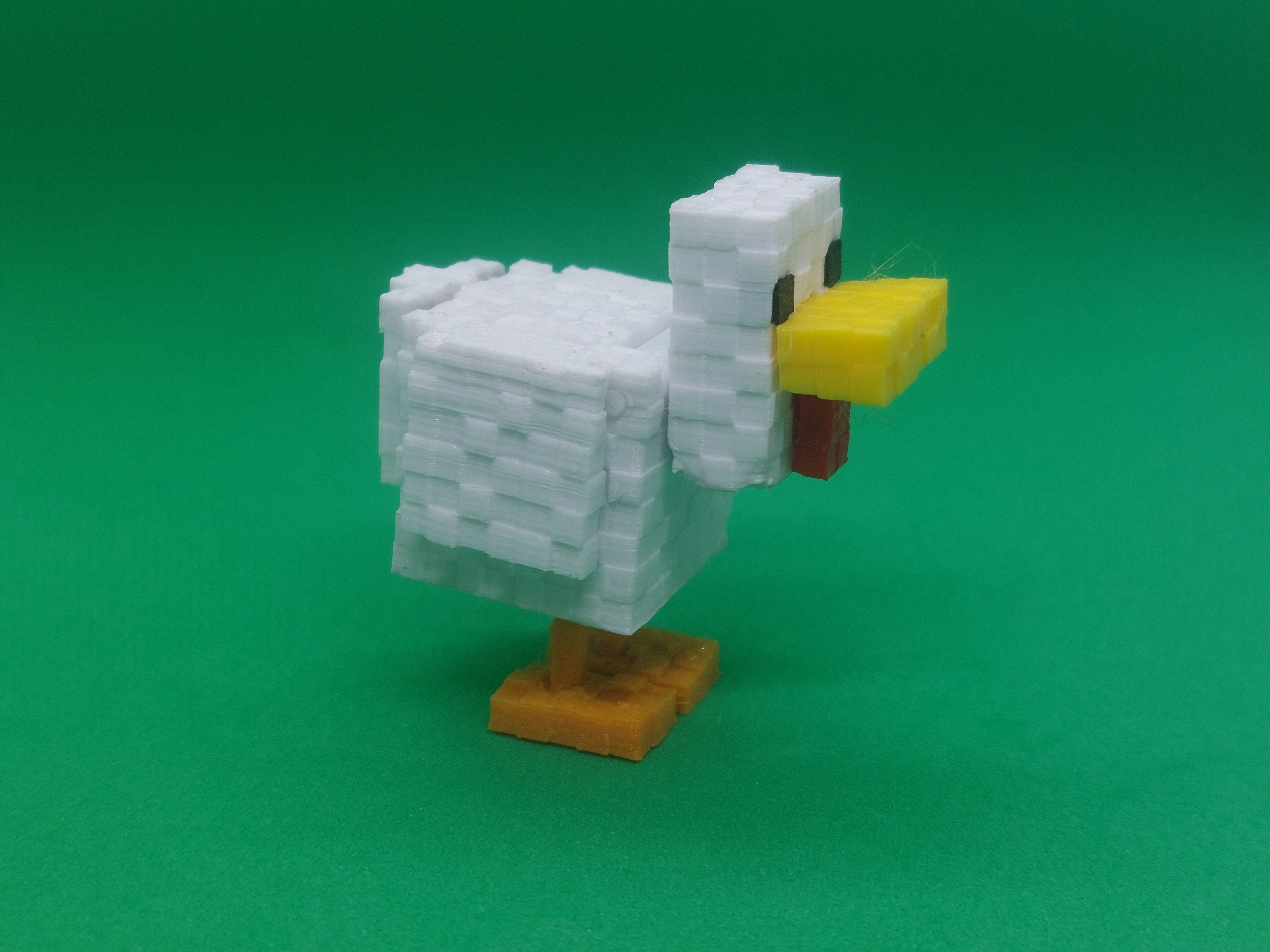 Miniatura 15 do modelo 3D Minecraft Chicken Duck