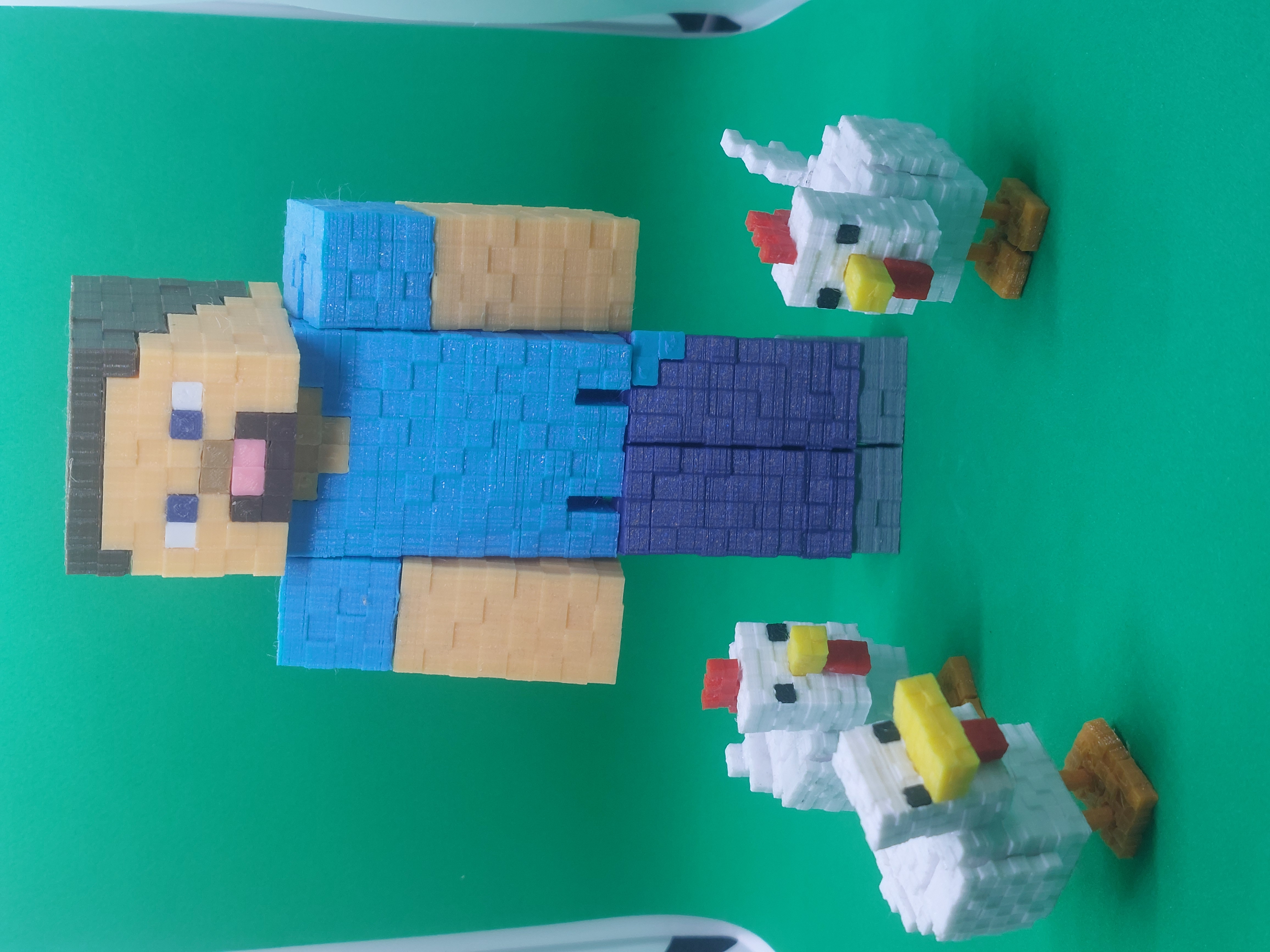 Miniatura 17 do modelo 3D Minecraft Chicken Duck
