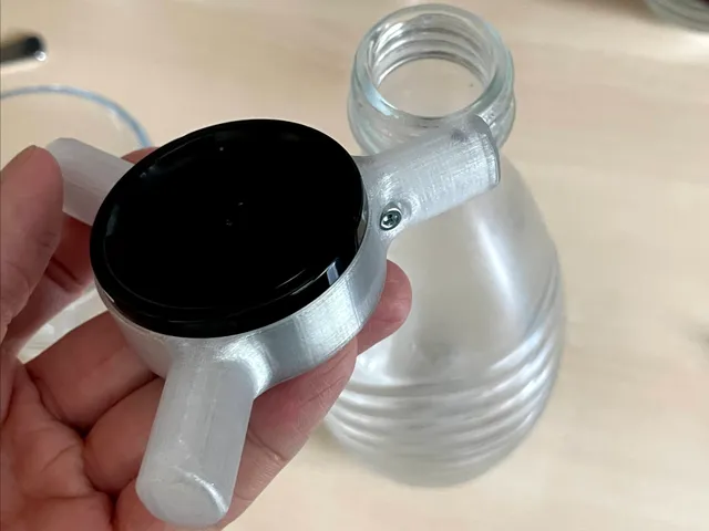 Sodastream bottle cap handle