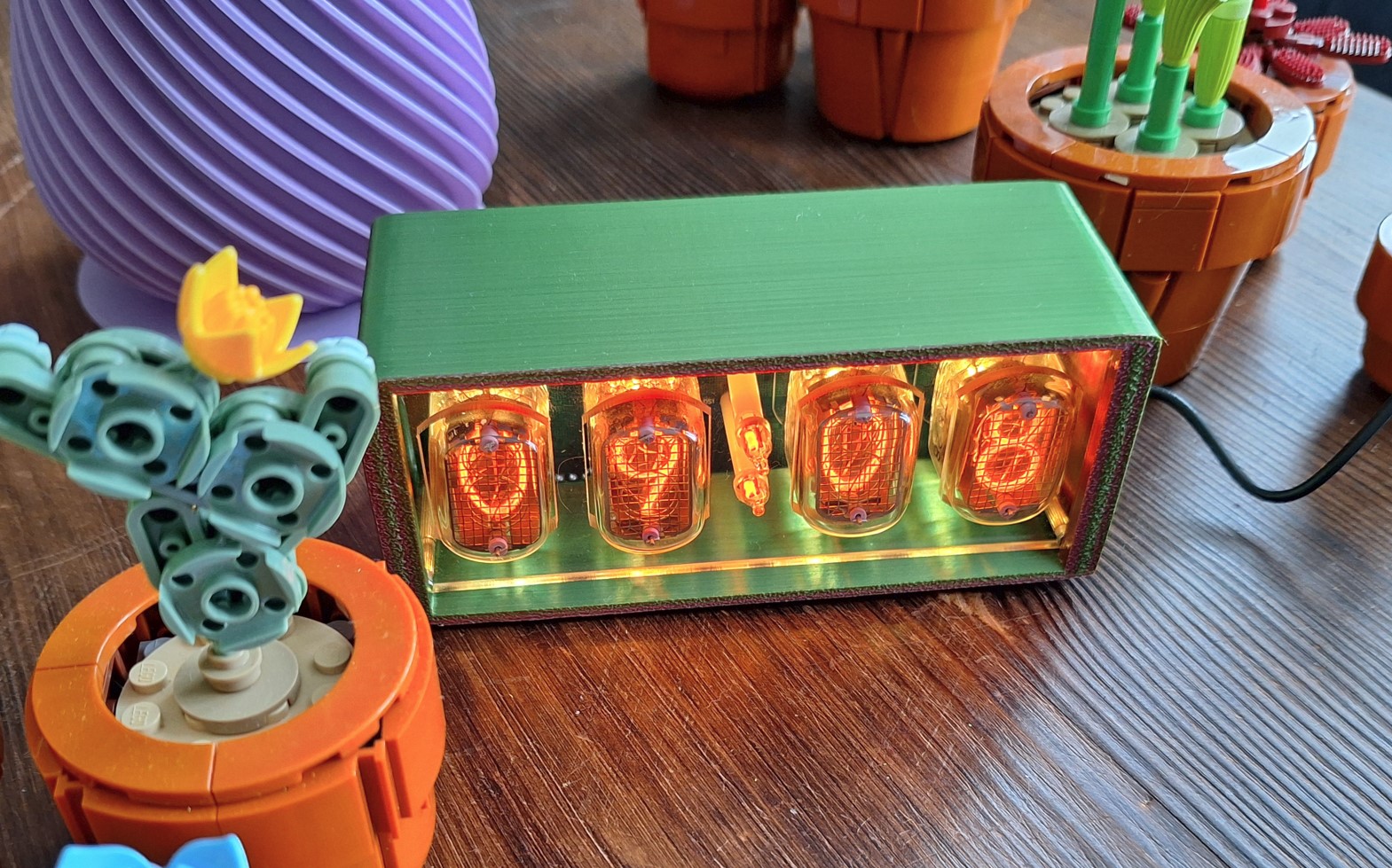 Simple IN12 Nixie clock case by Fulior Download free STL model