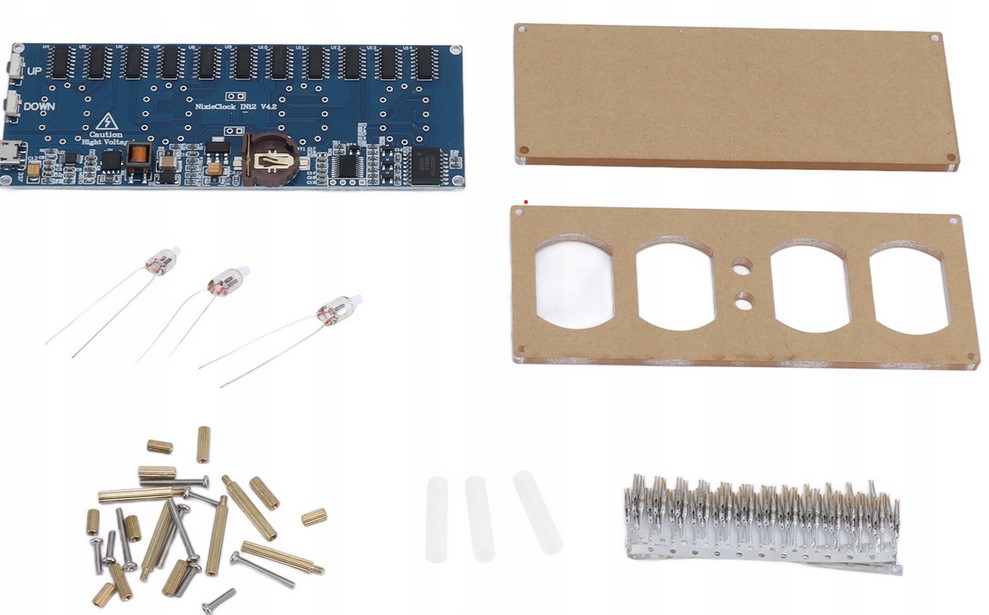 Simple IN-12 Nixie clock case by Fulior | Download free STL model ...