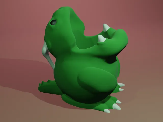 Toilet Brush Monster