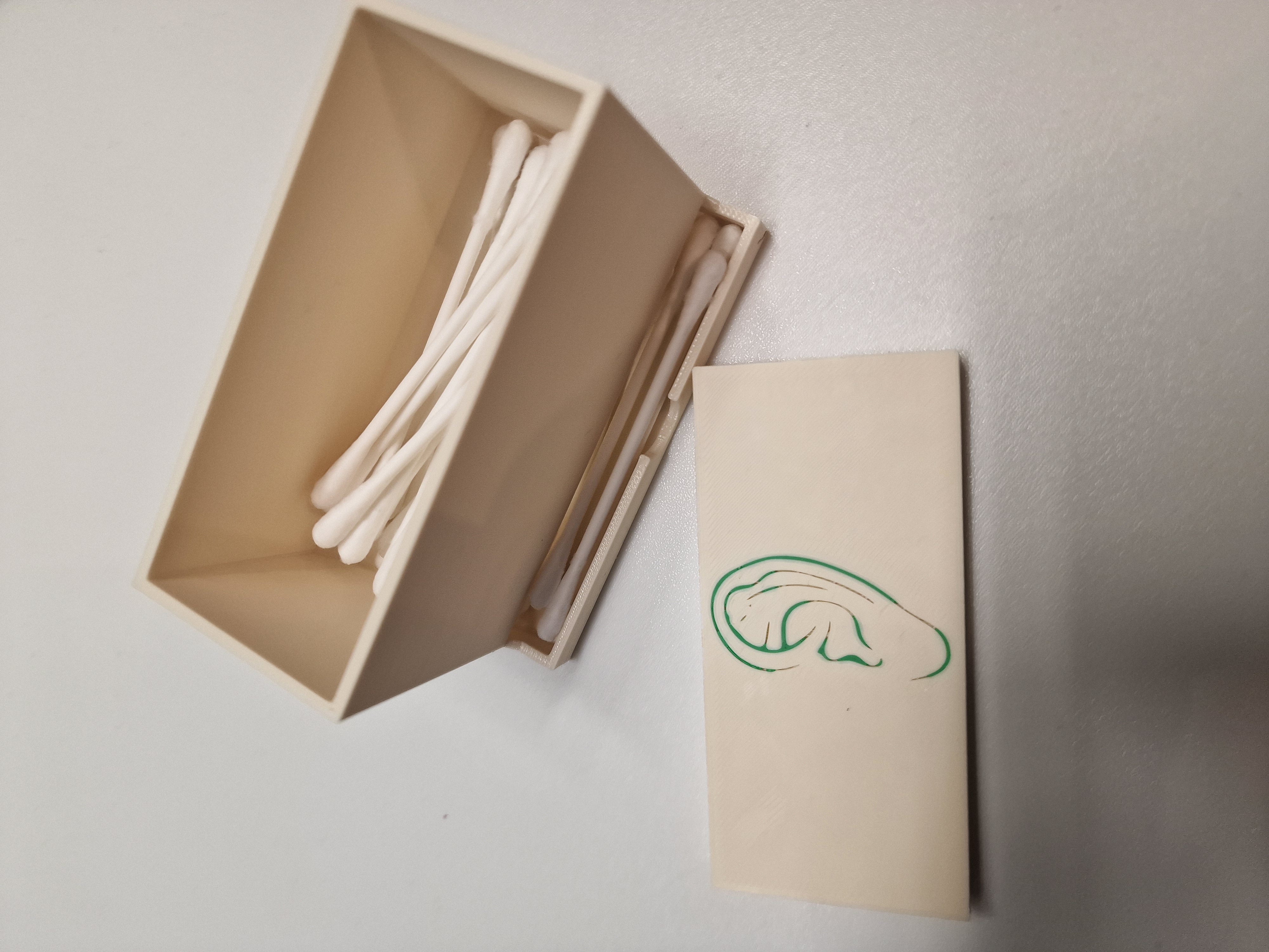 cotton swab dispenser