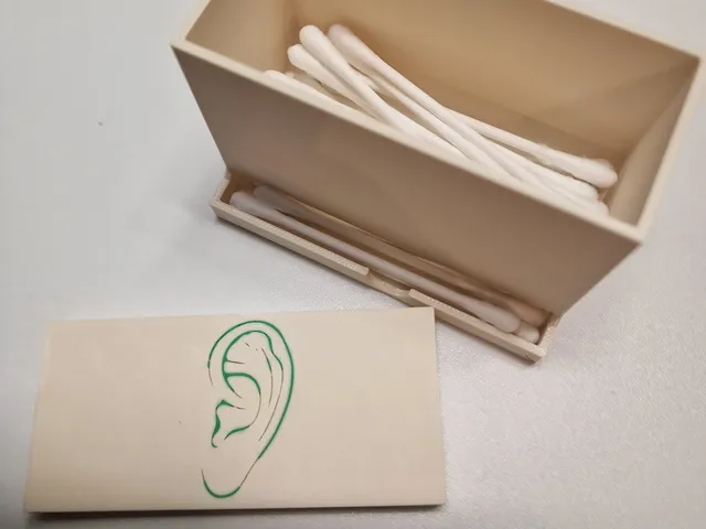 cotton swab dispenser