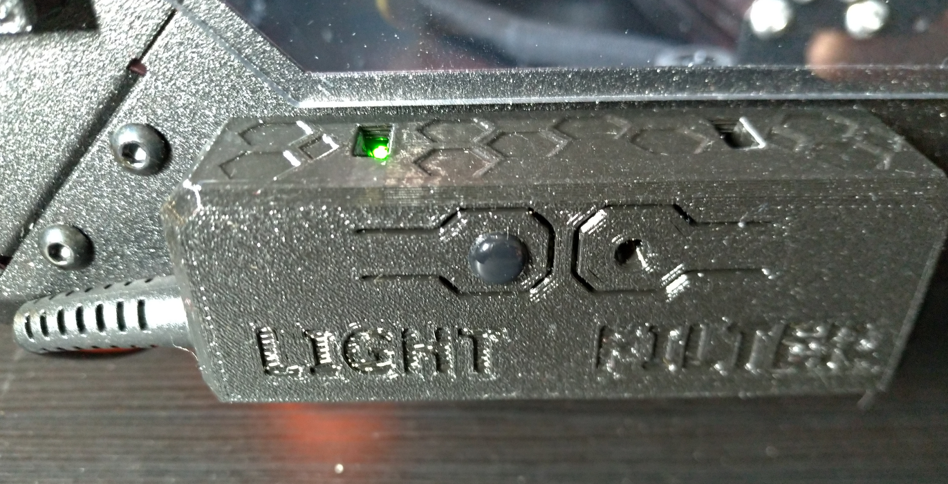 Basic board cover with touch button selection