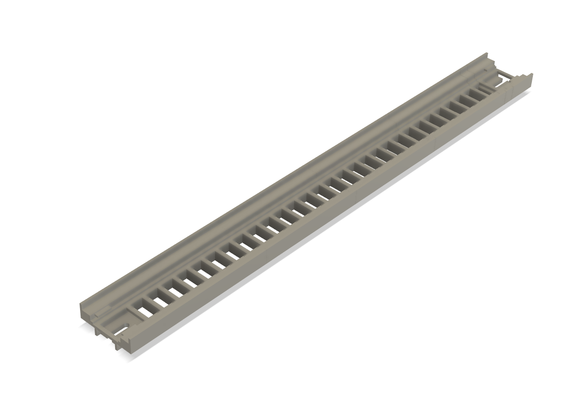 Model Railroad N-Scale Tracksupport