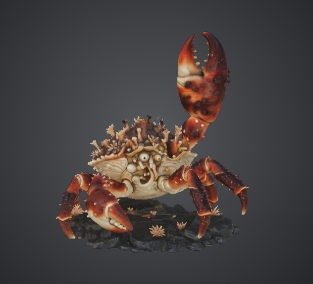 Giant Mutant Hermit Crab – Ocean Monster