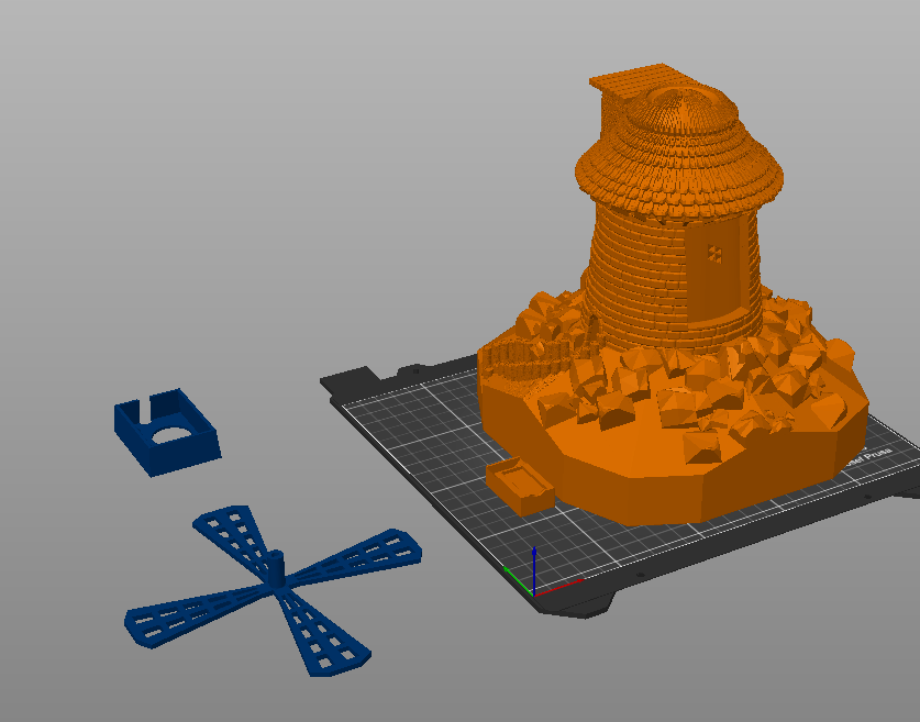 Windmill Form Model Windmill 12V by Wexik | Download free STL model | Printables.com