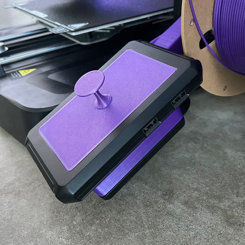 Ender 3 v3 KE Filament Spool Side Mount (Toolless) by WMVos | Download ...