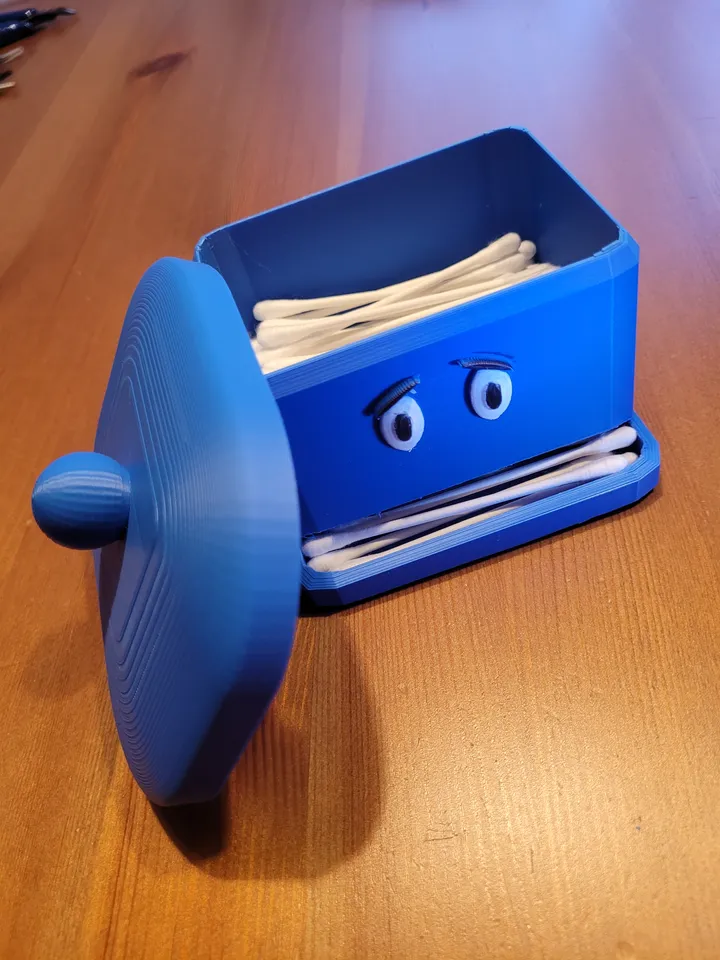 Cotton Swab Box / Wattestäbchen Box by Master CaliBär