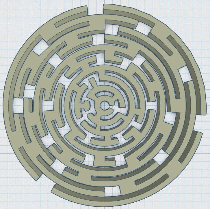 Maze Coaster 3 by Peter Ennist | Download free STL model | Printables.com