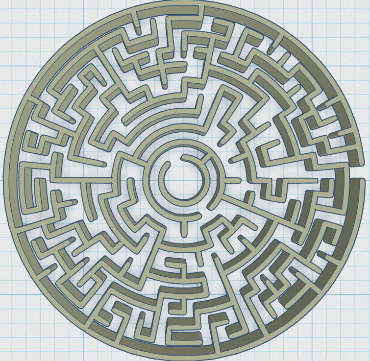 Miniatura 3 do modelo 3D Maze Coaster 5