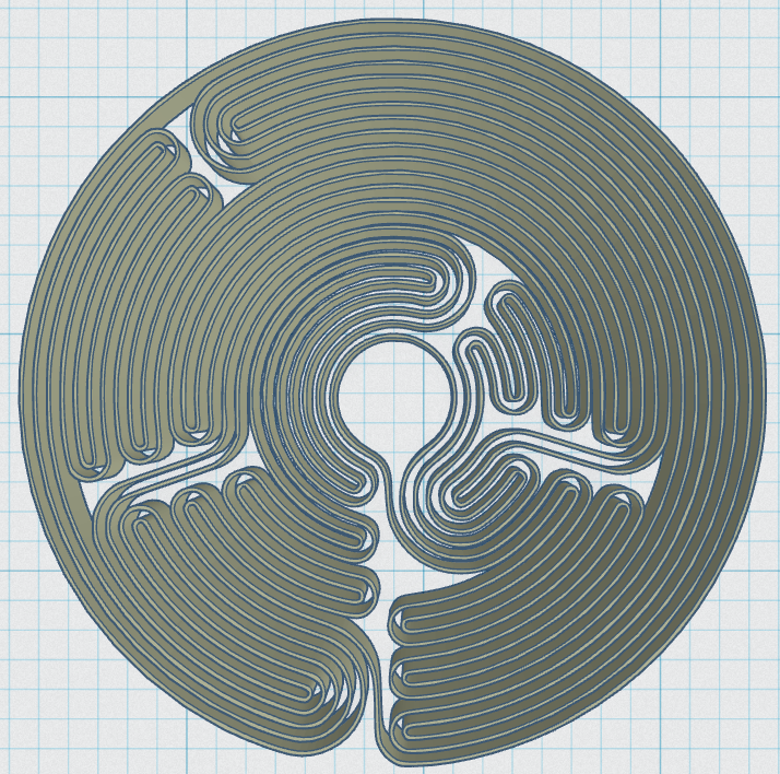 Miniatura 3 do modelo 3D Maze Coaster 7
