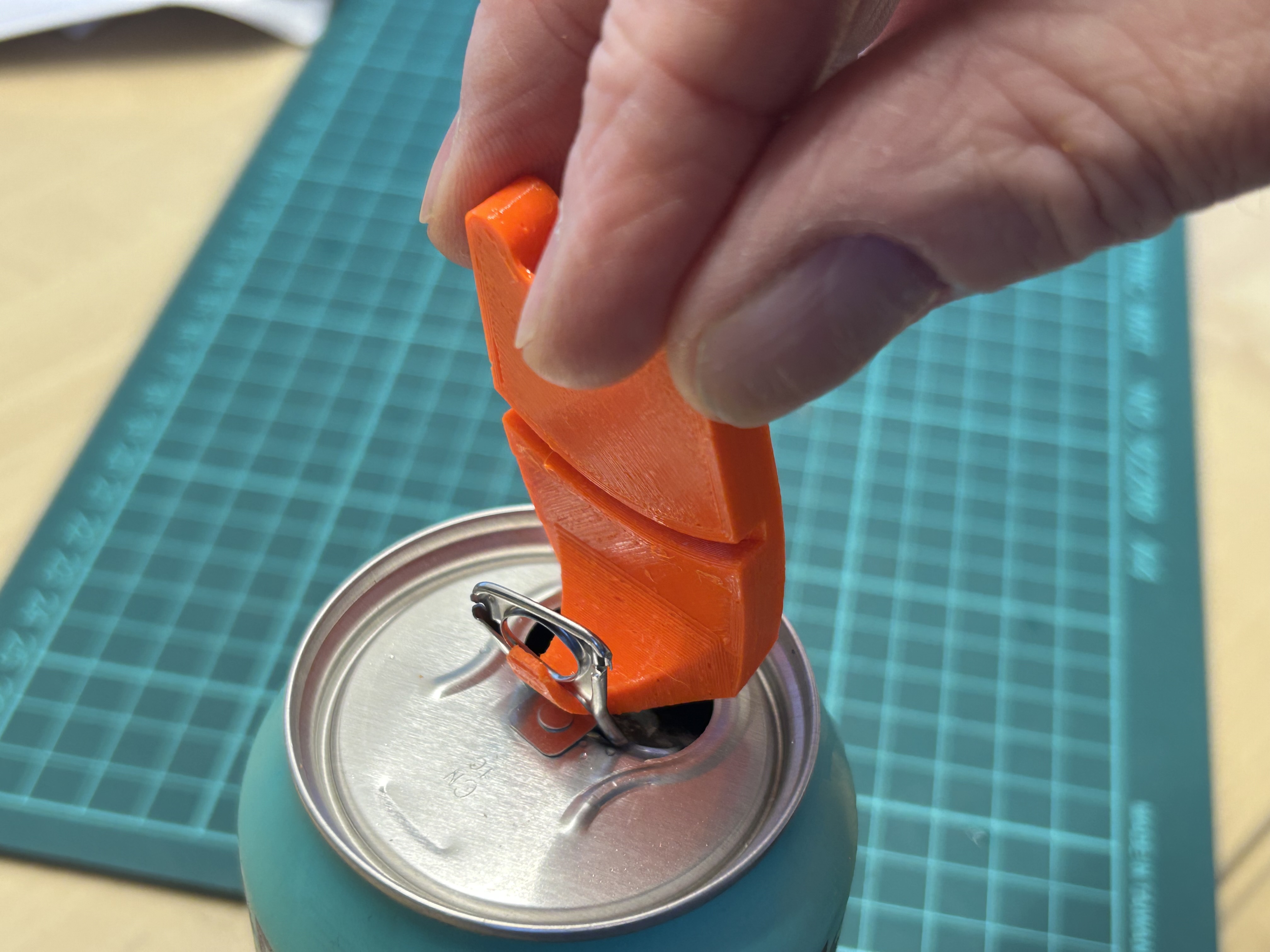 Drink ring-pull opener and cover