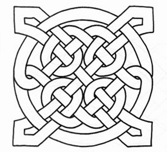 Miniatura 2 do modelo 3D Celtic Mandala Coaster 4
